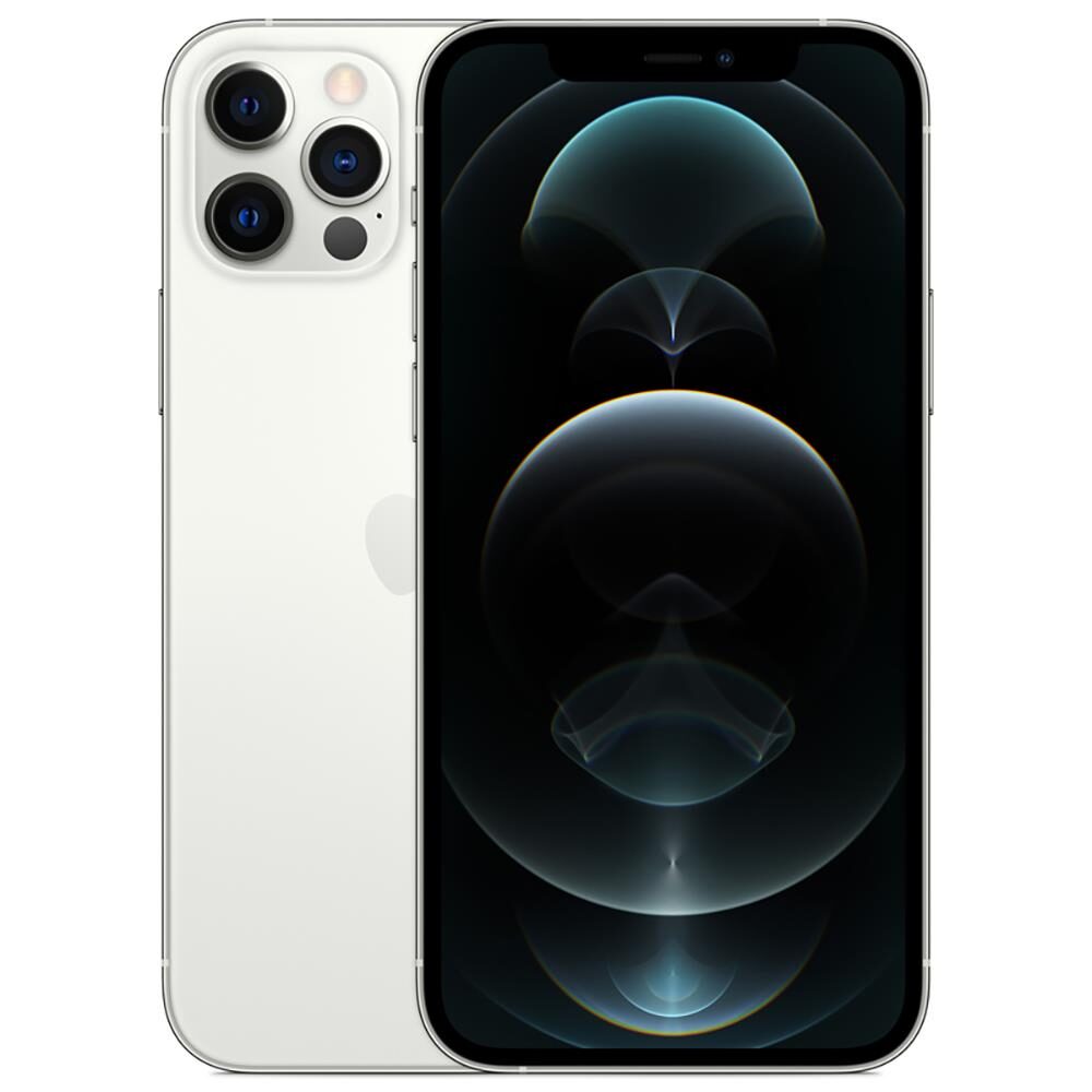 iPhone 12 Pro Apple 128GB Prateado Tela de 6,1”, Câmera Tripla de 12MP, iOS
