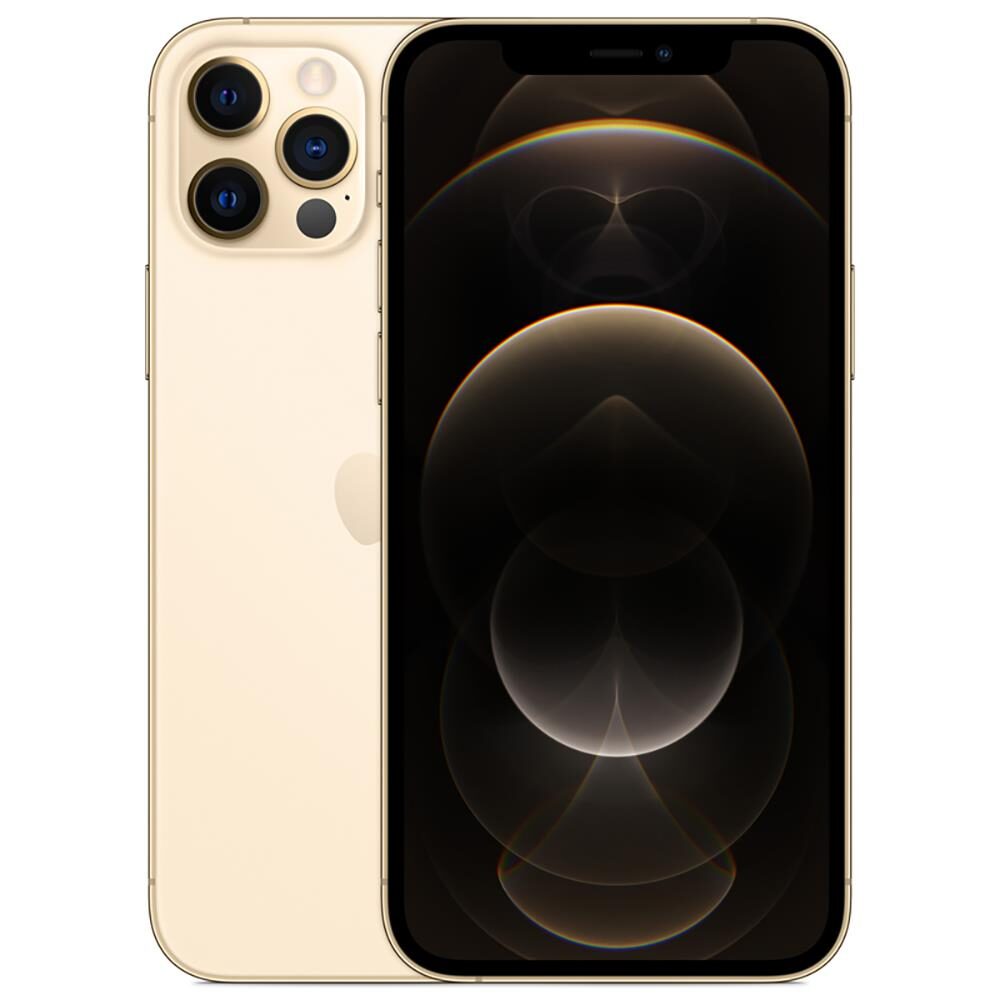 iPhone 12 Pro Apple 256GB Dourado Tela de 6,1”, Câmera Tripla de 12MP, iOS