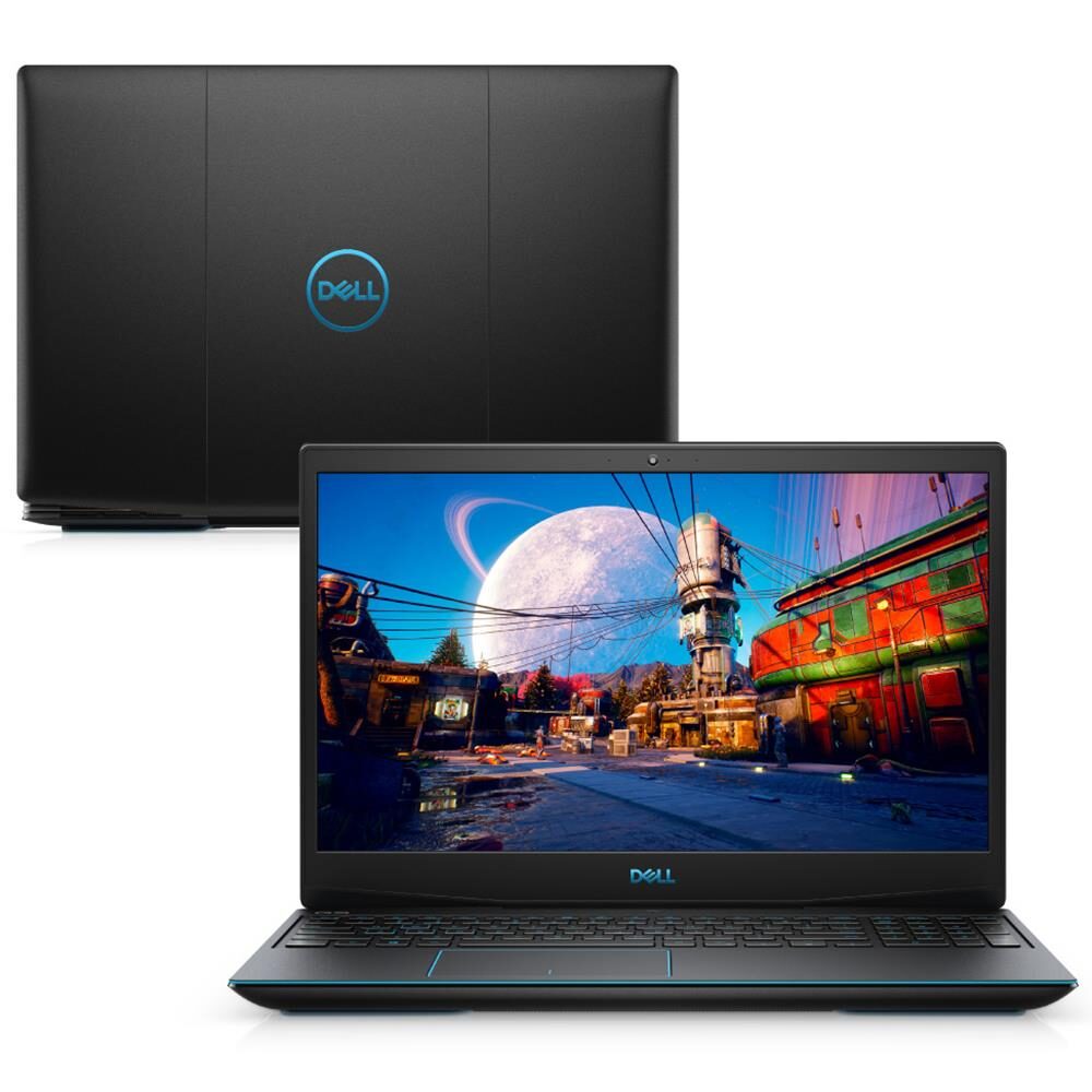 Notebook Gamer Dell NVIDIA GeForce GTX 1650 Ti Core i5-10300H 8GB 512GB SSD Tela Full HD 15.6” Windows 10 G3-3500-A20P