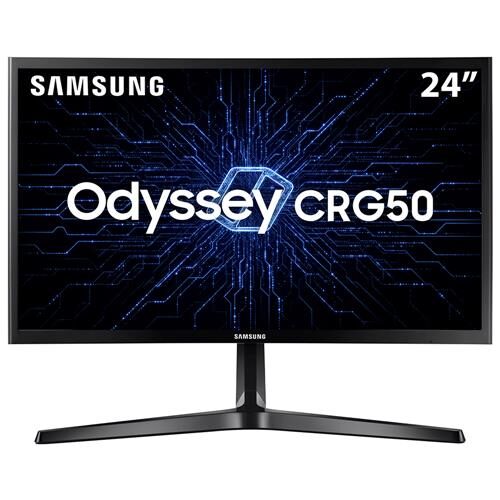 Monitor Gamer Curvo Samsung 24", FHD, 144 Hz,HDMI, DP, Freesync, Preto, Série CRG50 é boa?