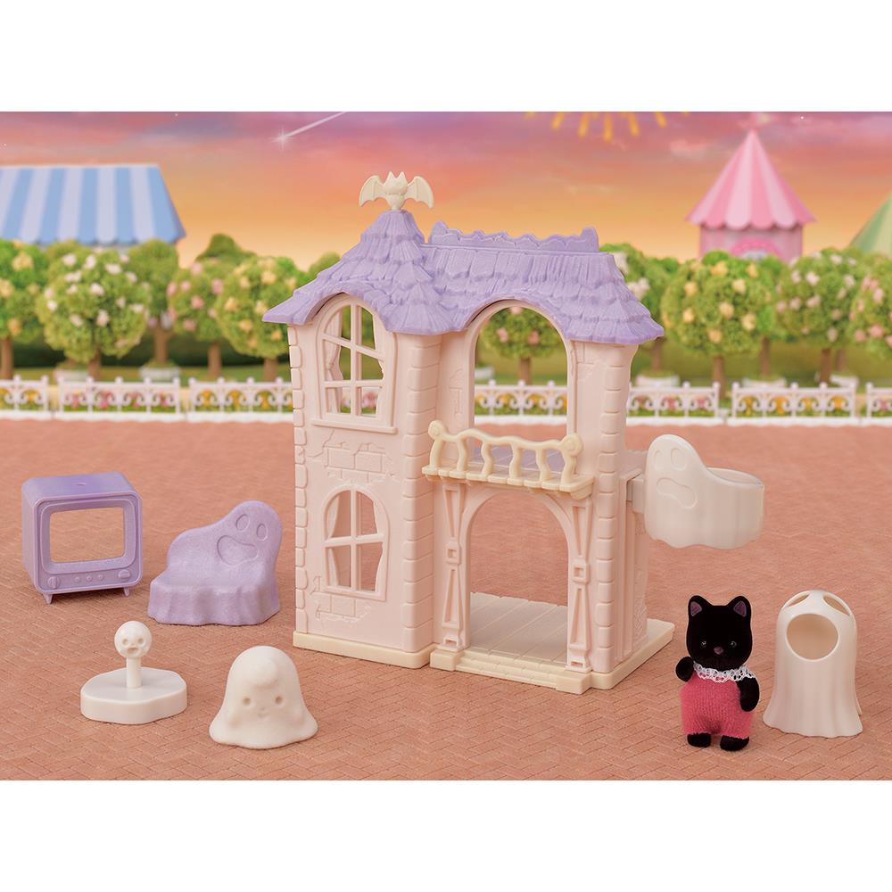 Conjunto Sylvanian Families Casa Surpresa Mal Assombrada 5542 Epoch Loja Pan