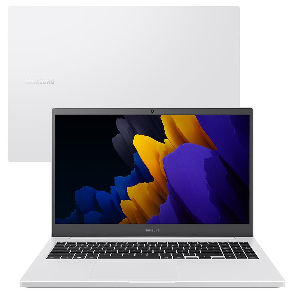 Notebook Samsung Core i3-1115G4 4GB 1TB Tela Full HD 15.6\u201d Windows 10 Book NP550XDA-KT2BR