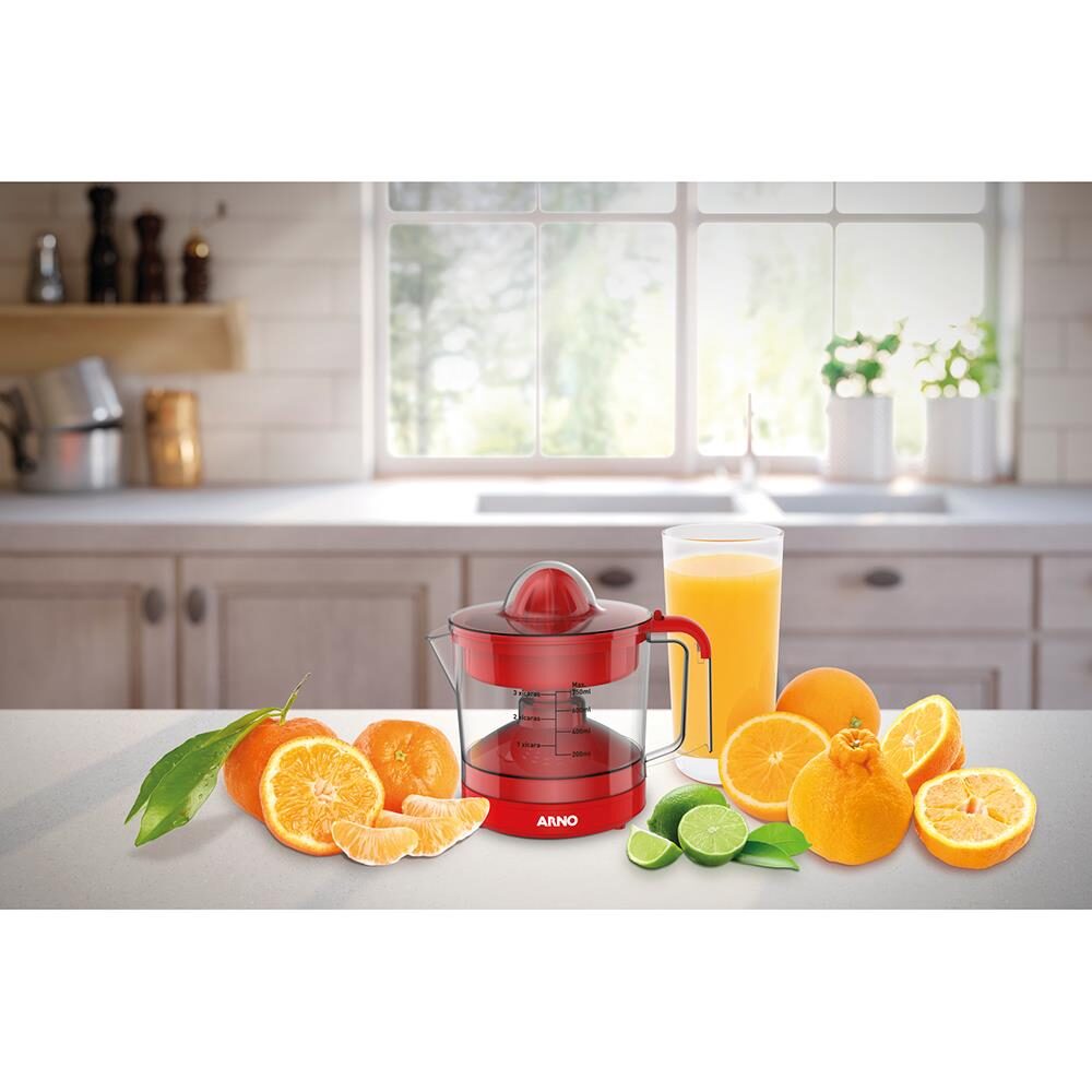 Espremedor de Frutas Arno Suco Express CP32 40W – Vermelho - 220V - 4