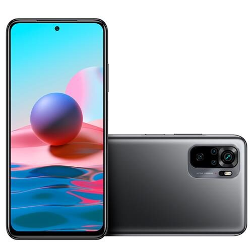 Smartphone Xiaomi Redmi Note 10 Cinza 64GB, 4GB RAM, Tela de 6.43”, Câmera Traseira Quádrupla, Android 11 e Processador Octa Core é boa?