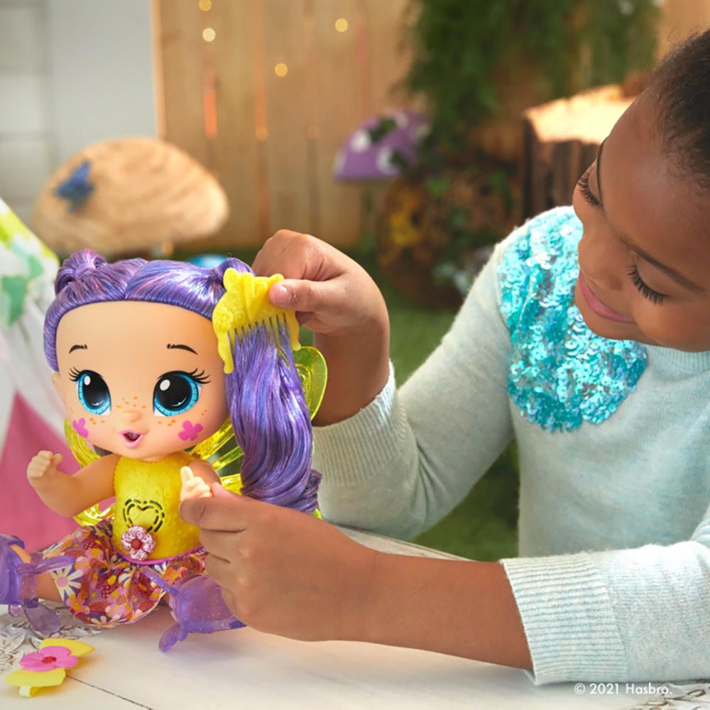 Boneca Baby Alive Glo Pixies Siena Sparkle F2593 Hasbro - 26,5 cm - 2