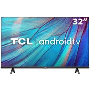 Smart TV LED 32" HD TCL 32S615 com Design Sem Bordas, Bluetooth, Google Assistant e Android TV