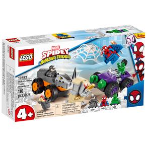 LEGO Confronto Hulk Contra Rinoceronte 10782 - 110 Peças - 2
