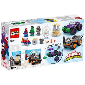 LEGO Confronto Hulk Contra Rinoceronte 10782 - 110 Peças - 11