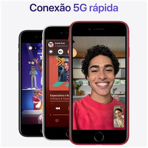 iPhone Apple SE (3ª geração) 256 GB - Estelar Tela de 4.7”, Câmera de 12MP - 7