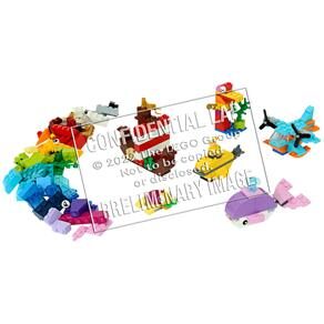 LEGO Classic: Diversão Criativa no Oceano - 333 Peças - 5