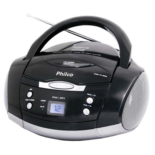 CD Player Portátil Philco PH61 c/ MP3 é boa?