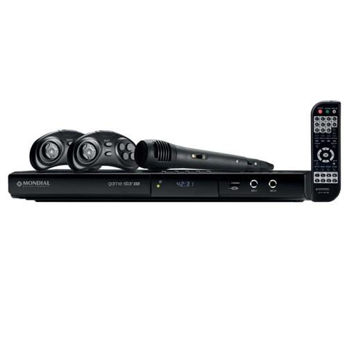 DVD Player Karaokê Mondial Game Star D-03 c/ Ripping, 2 Joysticks e 1 Microfone é boa?