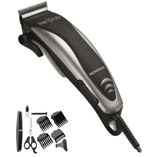 Máquina de Cortar Cabelo Mondial Hair Stylo CR-02 4 com Pentes - Prata/Preta é boa?