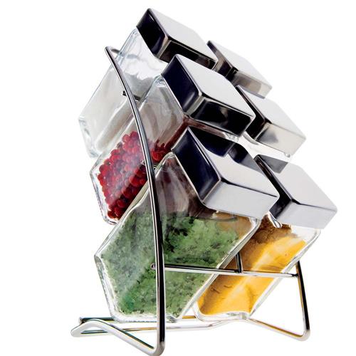 Porta-Condimentos Euro Home Square SSG-6 c/ 6 Peças e Suporte é boa?