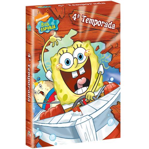 Resultado de imagem para dvd 4 temporada bob esponja