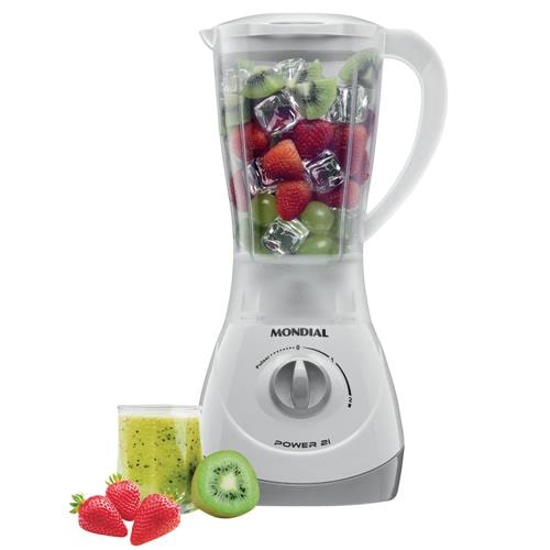 Liquidificador Mondial Power 2i NL-26 Branco/Cinza - 500W é boa?