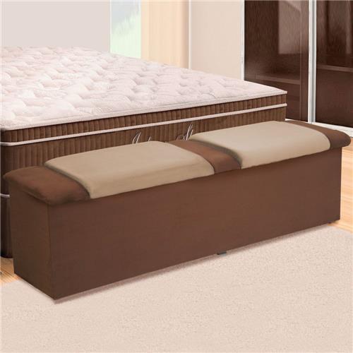 Calçadeira Queen Size Simbal Duquesa com Baú 160cm é boa?