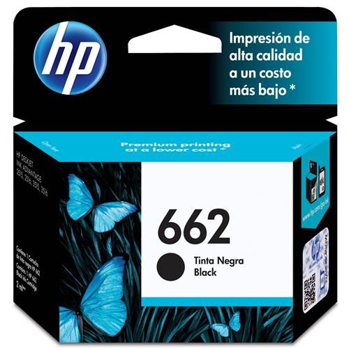Cartucho de Tinta HP 662 Preto - CZ103AB é boa?