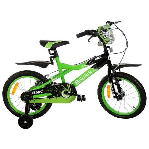 Menor preço em Bicicleta Infantil Aro 16 Monark BMX Ranger 530722 - Preta/ Verde