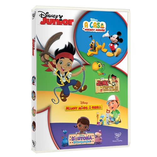 Black Friday 21 Dvd Disney Junior Edicao Especial 4 Discos Extra