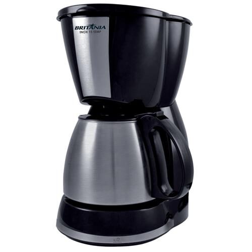 Cafeteira Elétrica Britânia 15 Xícaras - Preta/Inox é boa?