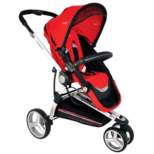 Menor preço em Carrinho de Bebê Lenox Compass II 889 - Vermelho