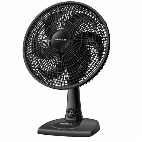 Ventilador de Mesa Mondial Black Classic 30cm 3 Velocidades - Preto é boa?