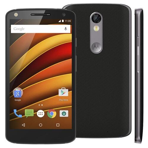 Menor preço em Smartphone Motorola Moto X Force XT1580 Preto com 64GB, Tela de 5.4'', Dual Chip, Android 5.1, 4G, Câmera 21MP e Processador Qualcomm Octa-Core