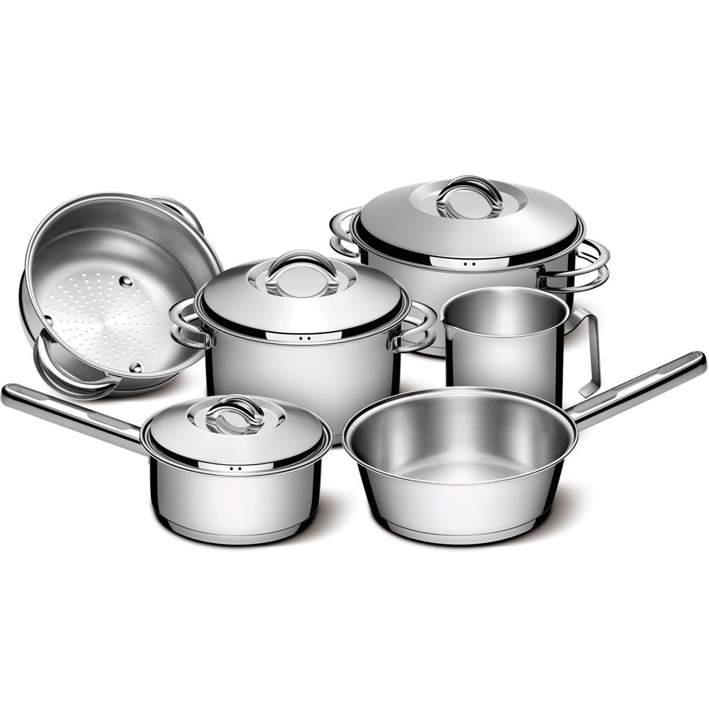 Conjunto de Panelas Tramontina Solar Inox 6 Peças