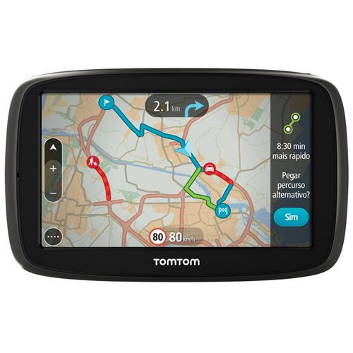 Navegador GPS TomTom GO 60B com Tela Touch Screen de 6", Informações de Trânsito, Localização de Radares e Entrada SD é boa?