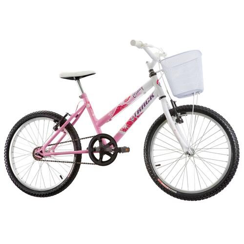 Menor preço em Bicicleta Infantil Aro 20 Track & Bickes Cindy - Magenta e Branco