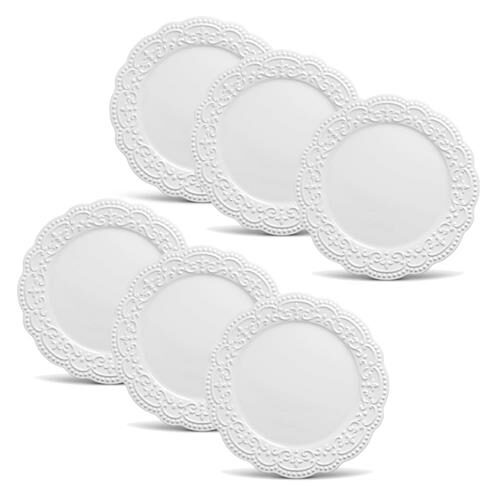 Conjunto de Pratos Rasos Porto Brasil Passion em Faiança Feldspática – 6 Peças é boa?