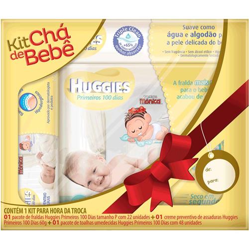 Kit Presente da Huggies - Fralda Primeiros 100 Dias P 22 Unidades + Creme Preventivo de Assaduras 60g + Toalhas Umedecidas Primeiros 100 dias  é boa?