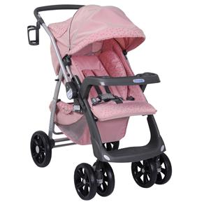Carrinho De Bebe Burigotto Rosa Angel Em Promocao Comprar No Extra