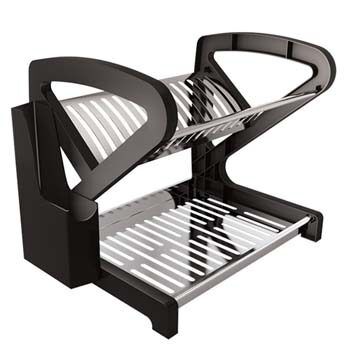 Escorredor de Louças Euro em Aço Inox IN2742PT - Preto é boa?