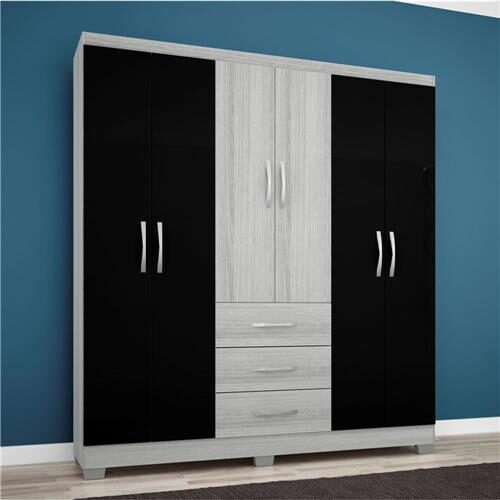 Guarda-Roupa Bartira Olímpia com 6 Portas e 3 Gavetas é boa?