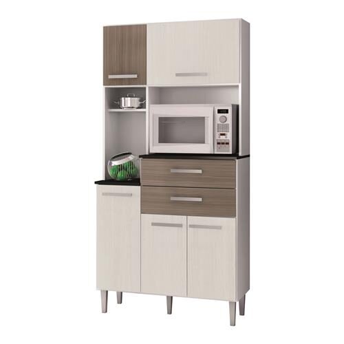 Cozinha Compacta Poquema Flavia com 5 Portas e 2 Gavetas é boa?