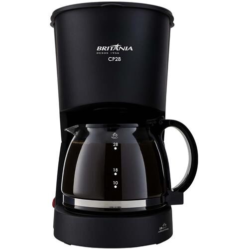 Cafeteira Elétrica Britânia CP28 até 28 Cafés - Preta é boa?