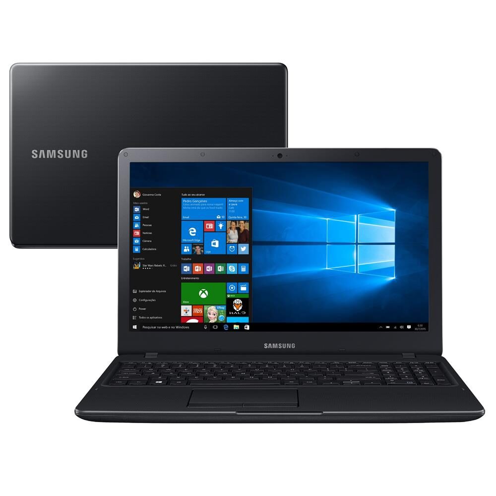 Notebook - Samsung Np300e5k-kfabr Celeron 3215u 1.70ghz 4gb 500gb ...