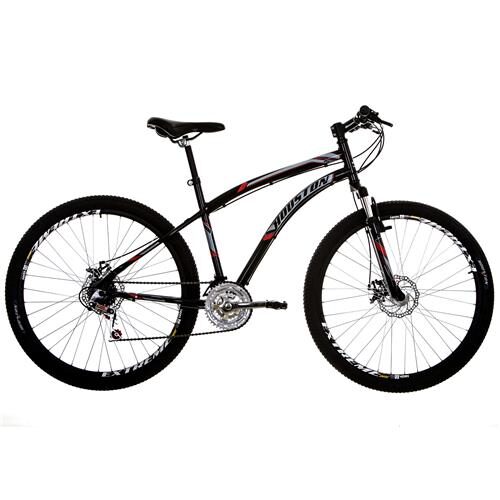 Menor preço em Bicicleta Aro 27,5 Houston Discovery 27.5 com 21 Marchas Suspensão Dianteira e Freio a Disco – Preta