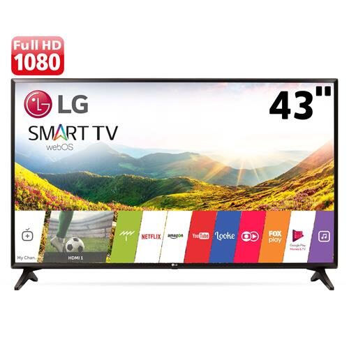 Smart TV LED 43" LG 43LJ5550 Full HD com Painel IPS, Wi-Fi, WebOS 3.5, Time Machine Ready, Magic Zoom, Quick Access é boa?