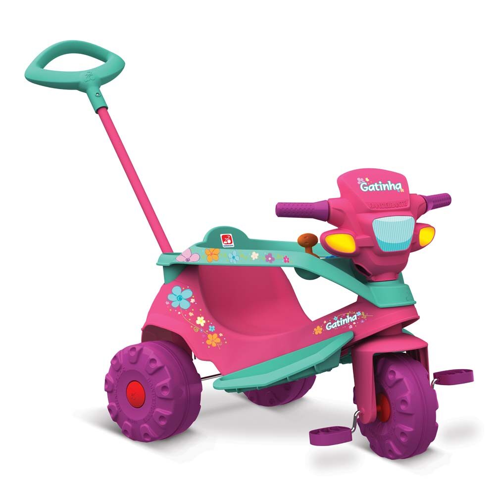Triciclo VeloBaby Passeio Gatinha 207 - Brinquedos Bandeirante