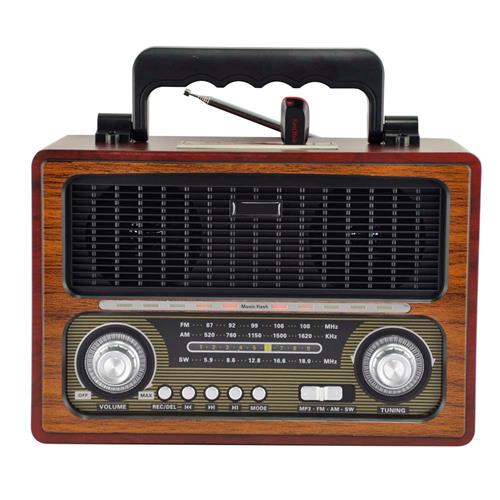 Caixa de Som Portátil TRC Retrô TRC213 Bluetooth Entrada USB Rádio FM – 35W é boa?