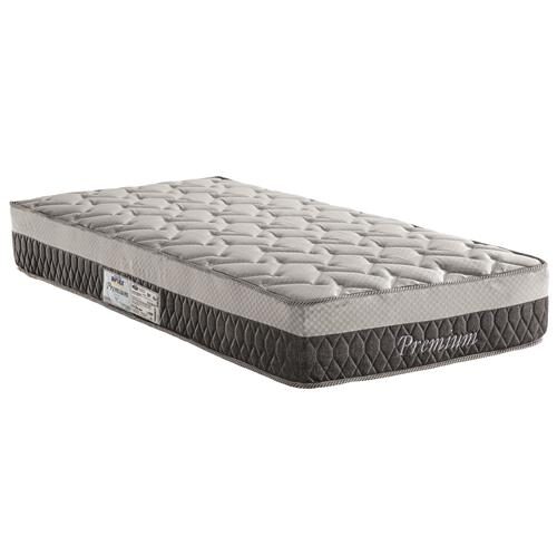 Colchão Solteiro Biflex Premium com Molas Ensacadas e Euro Pillow One Side 26x88x188 cm - Grafite/Cinza é boa?