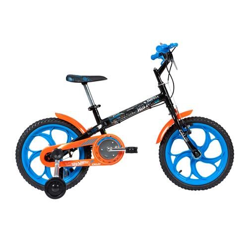 Bicicleta Infantil Aro 16 Caloi Hot Wheels 45004019000 - Preta é boa?
