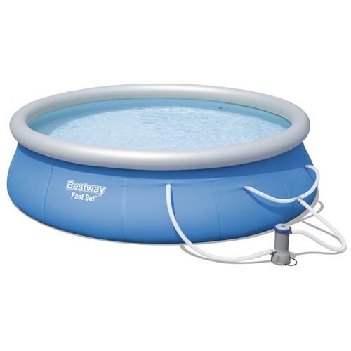 Piscina Bestway Fast Set 57321 com Filtro 220V – 7.340 Litros é boa?