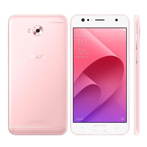 Menor preço em Smartphone Asus Zenfone 4 Selfie ZD553KL Rose Gold com 64GB, Tela 5.5", Dual Chip, Câmera Frontal Dupla, Android 7.0, Processador Octa Core e 4GB RAM