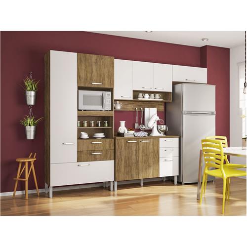 Cozinha Bartira Ônix com 8 Portas e 6 Gavetas é boa?