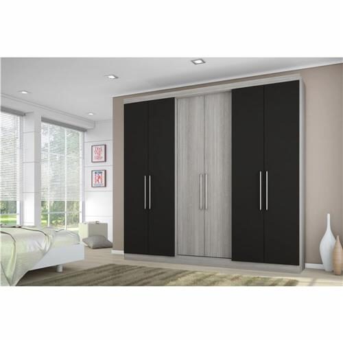 Guarda-Roupa Bartira Napoli II com 6 Portas e 2 Gavetas é boa?