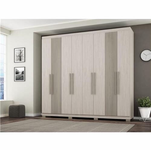 Guarda-Roupa Bartira Curitiba II com 8 Portas e 4 Gavetas é boa?